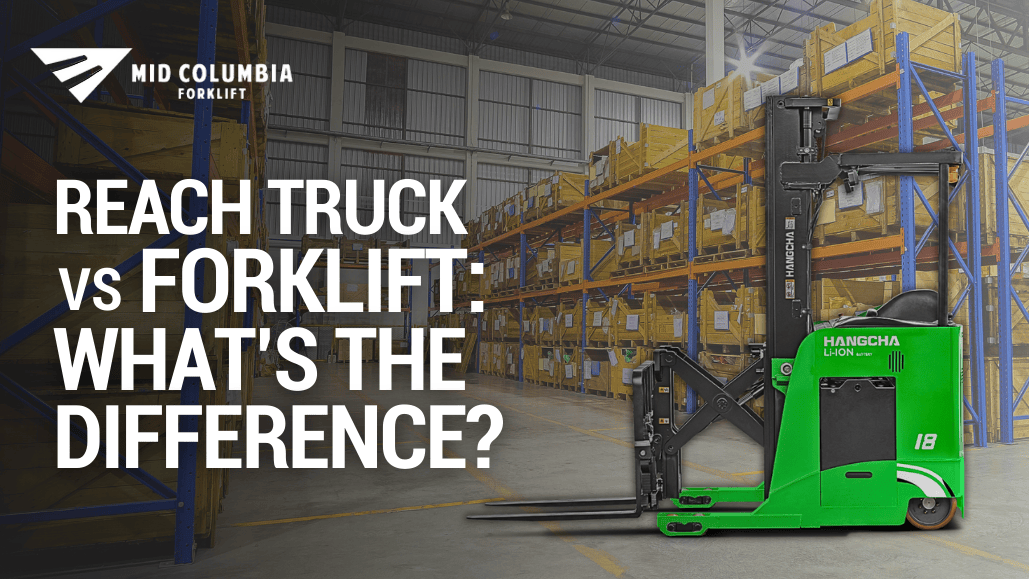 Reach Truck vs Forklift: What’s the Difference?